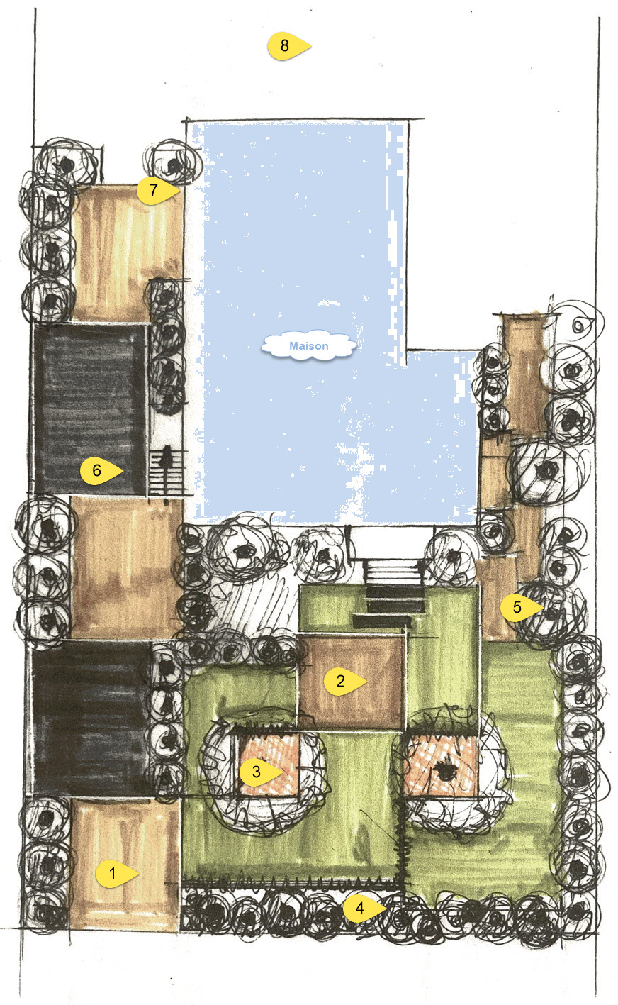 Croquis jardin paysagiste V2